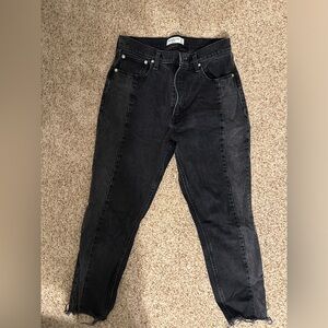 Abercrombie & Fitch high rise mom jean